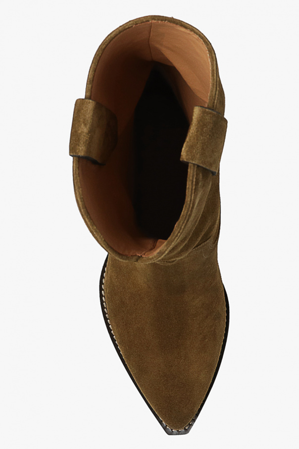 Kevin crocodile-effect ankle boots - 'Dahope' heeled ankle Kevin crocodile-effect ankle boots - 'Dahope' heeled ankle